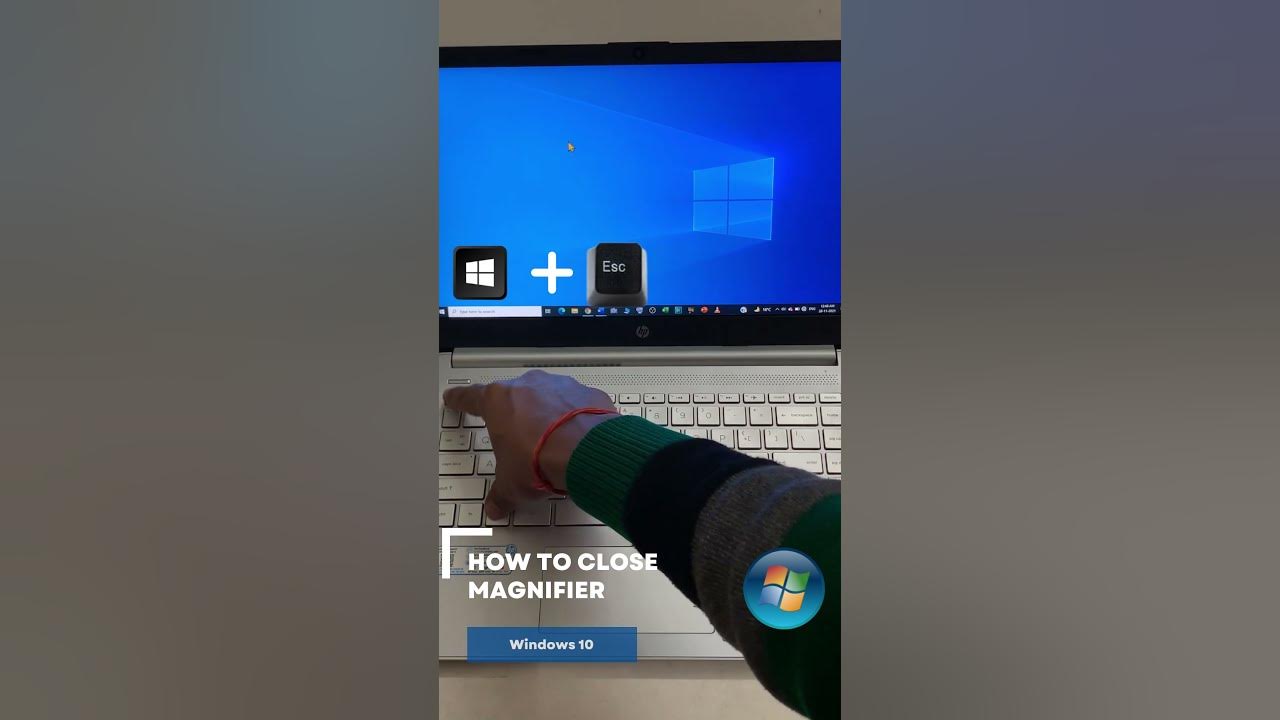 how to close magnifier in windows 10? YouTube