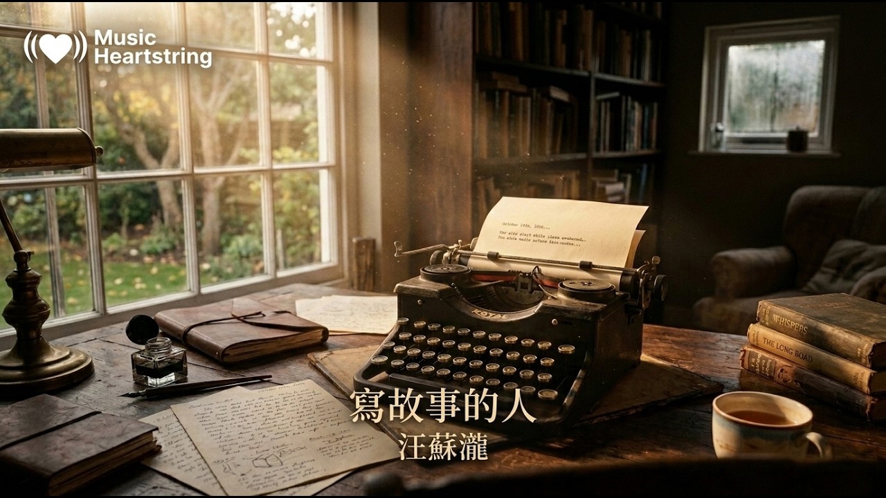 汪蘇瀧《寫故事的人》『雪從未降落在你身邊 你從未聽見我的想念 故事在落筆的瞬間 結局已經幻滅』動態歌詞MV