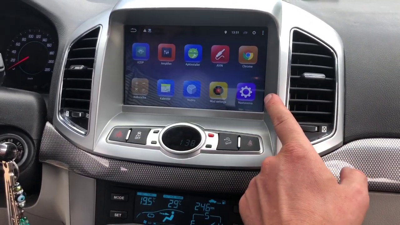 Chevrolet Captiva Removal Radio Android System Whit Gps - Youtube