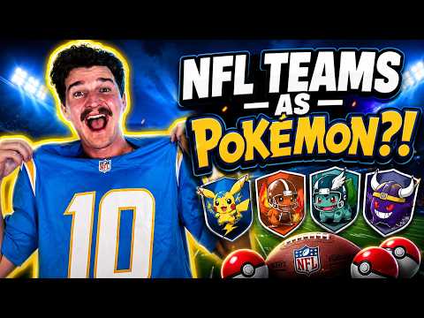 The BEST Pokémon Mascots for EVERY NFL Team