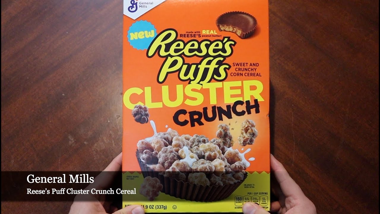 General Mills, Reese's Puffs Cluster Crunch Cereal