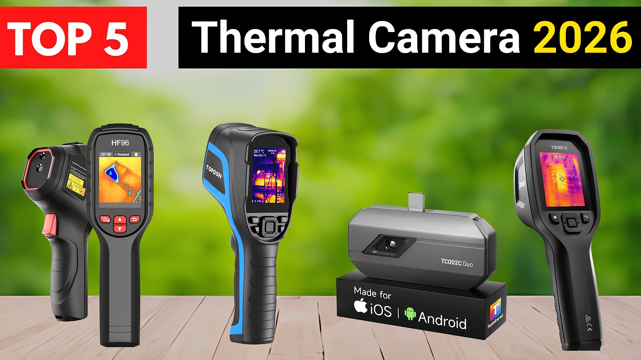 Top 5 Best Thermal Cameras 2026 | Excellent Imaging for Home, Work & Outdoor Use