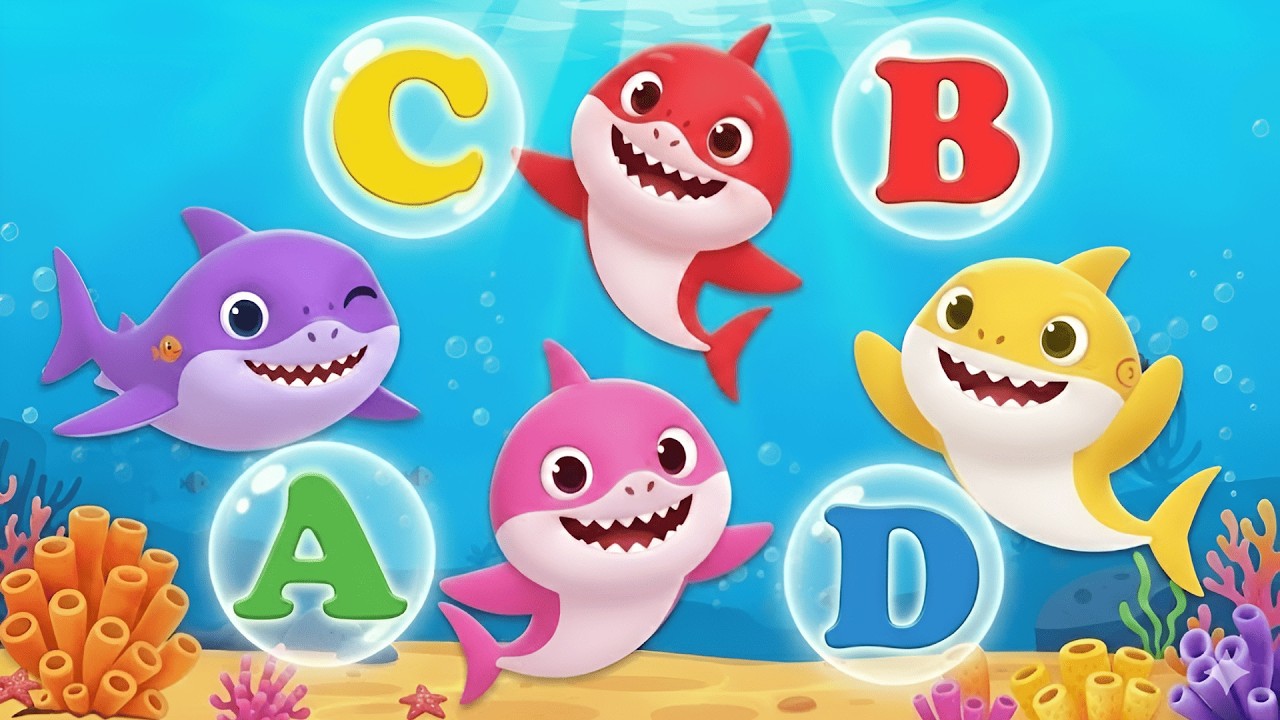 Танец Baby Shark | Песенки про животных | Детские стишки и песенки для малышей + многое другое | ...