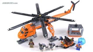 LEGO City 60034 Arctic Helicrane review! Summer 2014