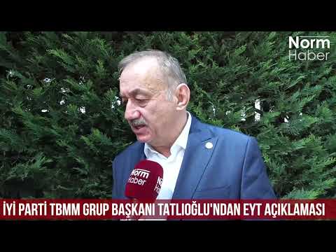 İYİ Partili Bursa Milletvekili Tatlıoğlu’ndan EYT açıklaması