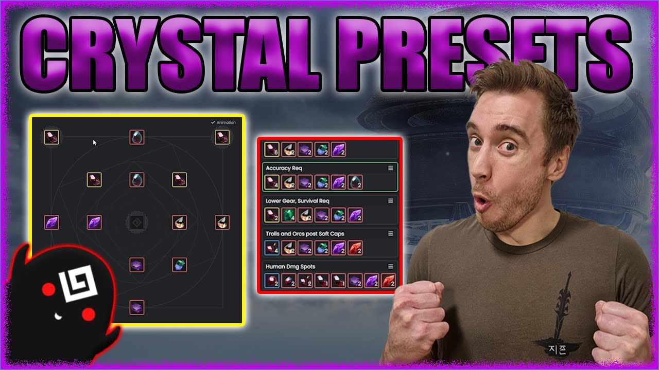 Black Desert Complete PvE Crystal Preset Guide - BIS Builds With Hidden