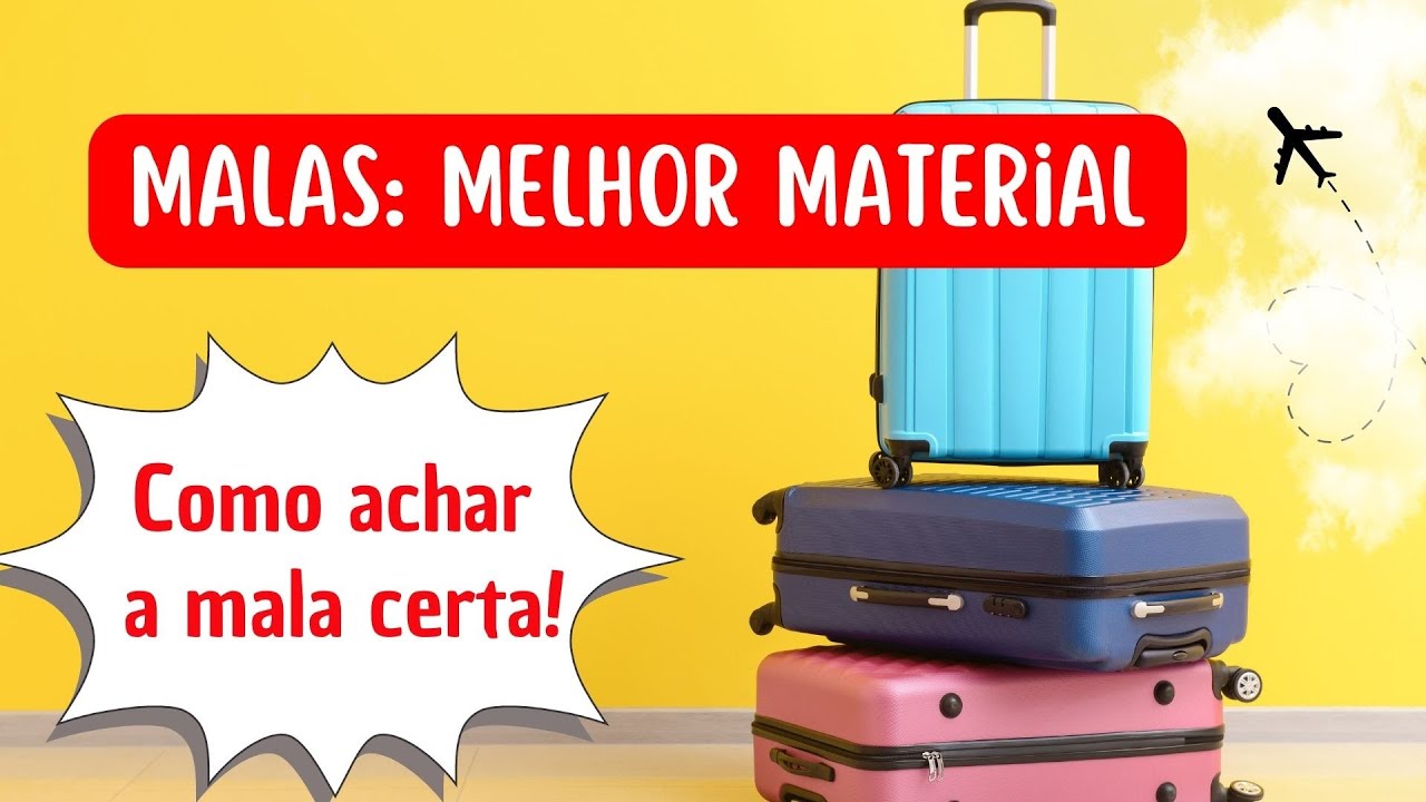 Escolha a mala de viagem ideal para si