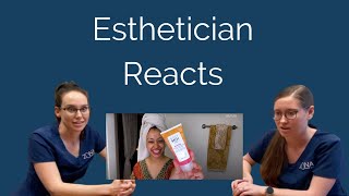 Estheticians React to Liza Koshy's Skincare Routine