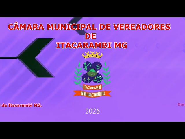 Câmara Municipal de Vereadores de Itacarambi MG Reunião realizada no dia 06/04/2026