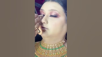 bridal makeup tutorial (poojamakeover)
