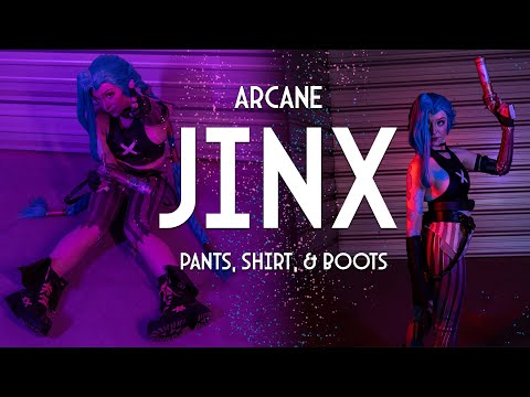 Making Jinx's Outfit from Scratch | Jinx Cosplay part 1