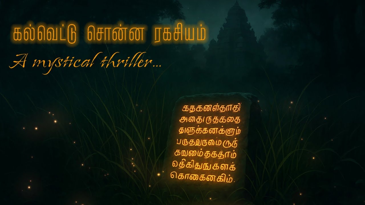 கல்வெட்டு சொன்ன ரகசியம் | முழு நாவல் | அமானுஷ்யம், திகில், மர்ம கதை 