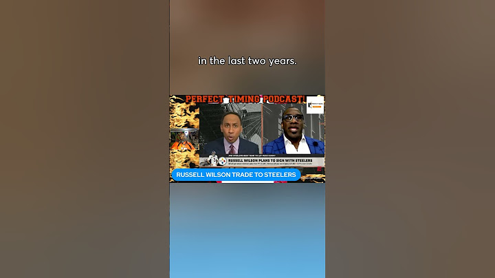 SHANNON SHARPE vs. STEPHEN A. On RUSSELL WILSON STEELERS TRADE #shannonsharpe #stephenasmith #shorts