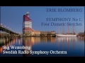 Capture de la vidéo Erik Blomberg: Symphony No 1, Four Dramatic Sketches [Westerberg-Swedish Rso]
