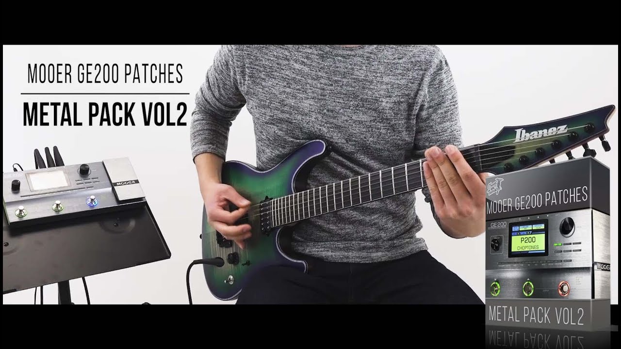 Mooer GE200 / GE250 Patches | Metal Pack vol2 | Playthrough
