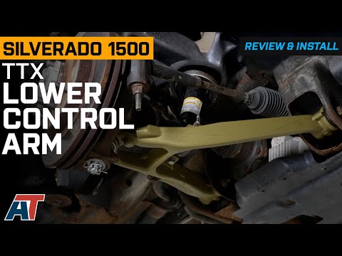 2007-2016 Silverado 1500 TTX Front Lower Control Arm and Ball Joint Assembly Review & Install - video from AutoAnything