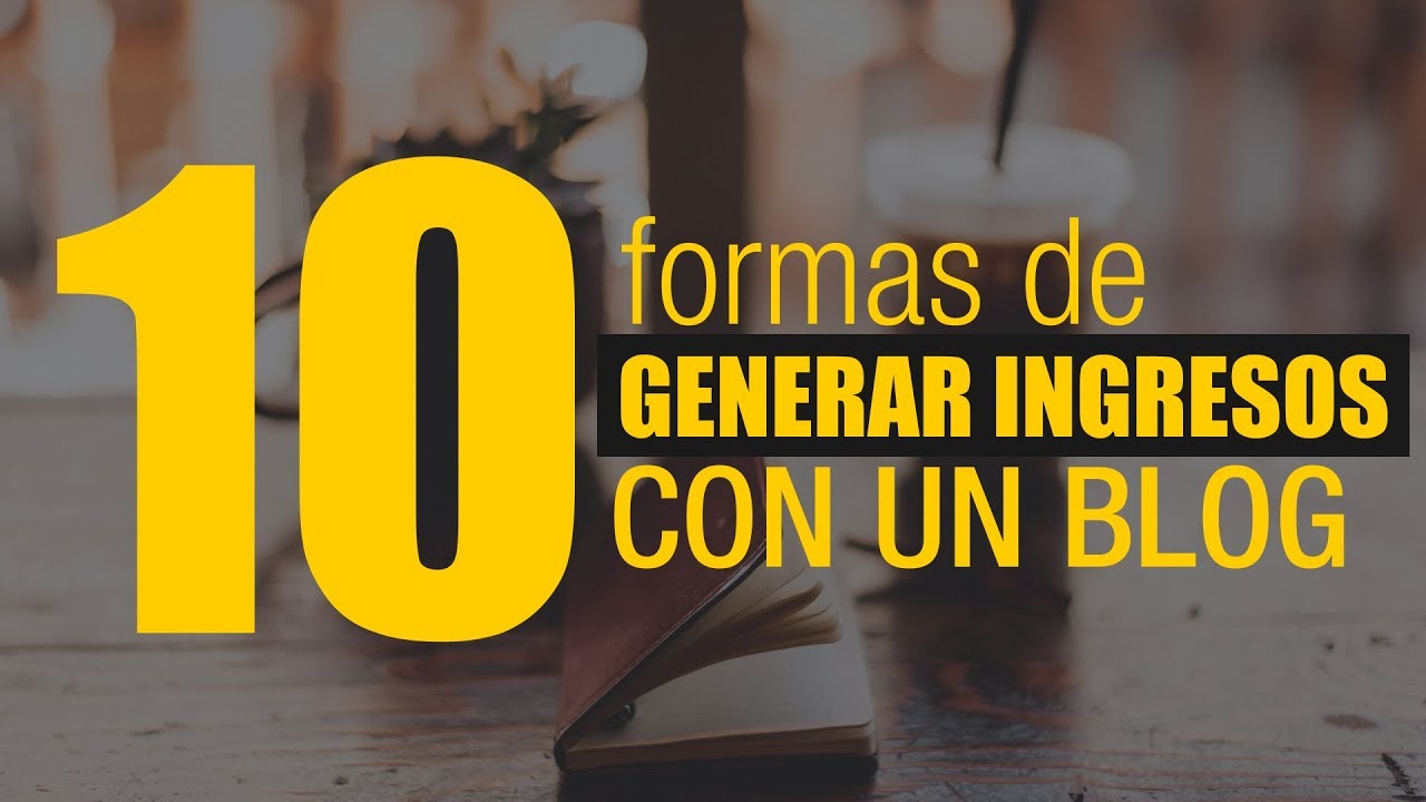 10 trucos para Generar INGRESOS PASIVOS con tú BLOG - YouTube