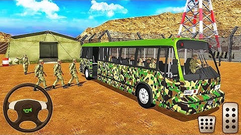 Army Bus Driving Games 3D Bus Driving Simulator - Android Gameplay