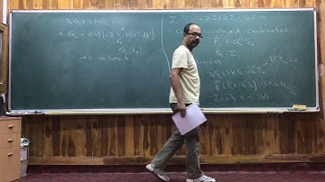 COSMOLOGY: Lecture-30 by Ashoke Sen