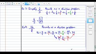 Notes for 7th Grade Chapter 2 Lesson 2 Complex Fractions