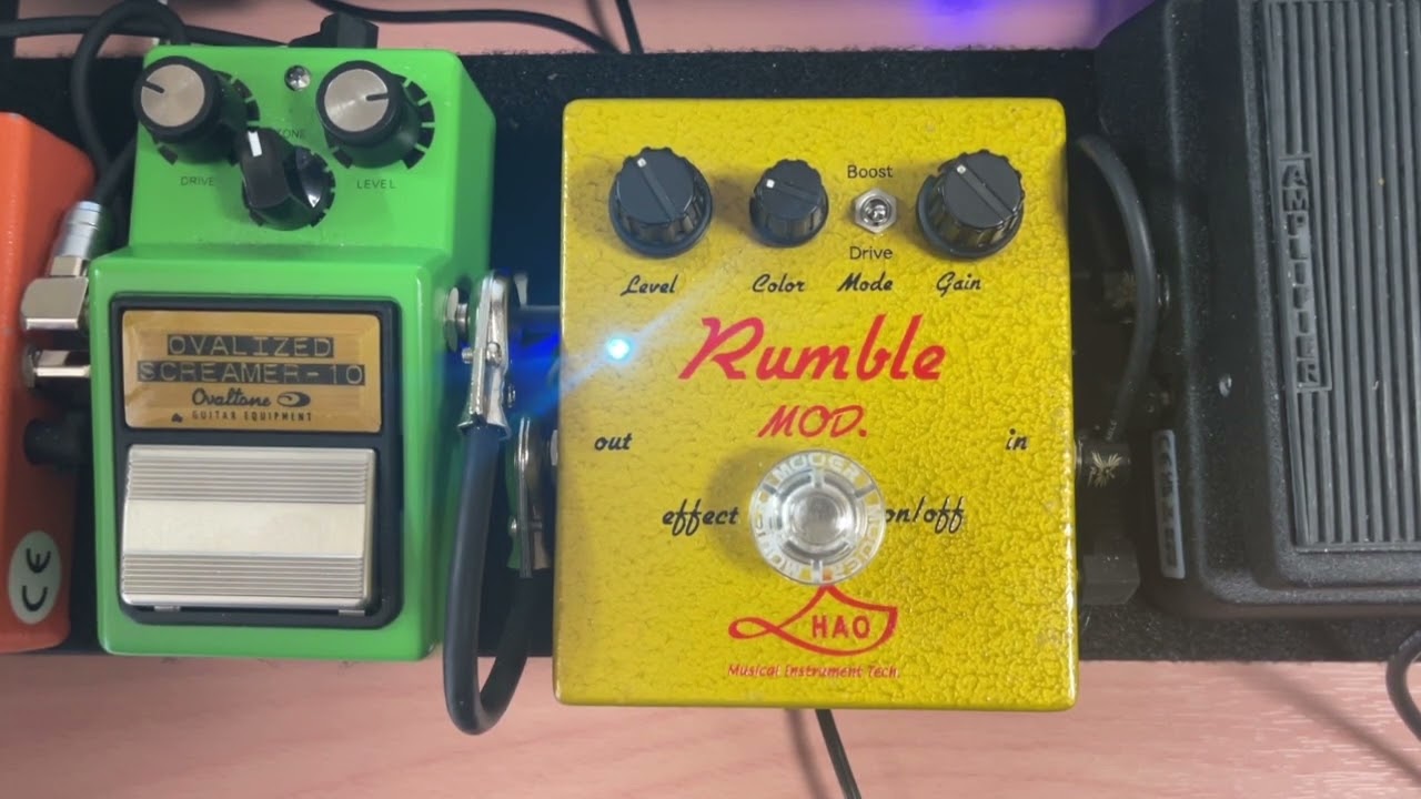 Over Drive HAO Ramble MOD #HAO # Ibanez #HAOMOD - YouTube