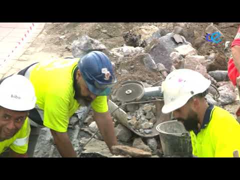 El corte del suministro de agua se debe a la sustitución de la red hidráulica