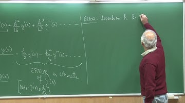 Lecture03_PartA:FDM for first order ODEs(Finite Element Methods for Fluid Dynamics-Sanjay Mittal)