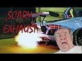 Scary Exhaust (scare people and animals) - FUNNY REACTIONS