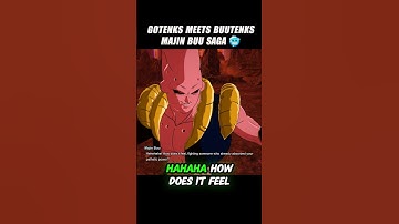 Gotenks Meets Buutenks Majin Buu Saga Lol 🥶 #crashout #gotenks #sparkingzero #dragonballz #dbz