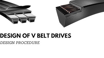 Design Procedure of V belt
