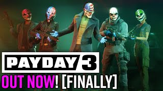 Payday 3 NEWS: The Compensation Items Are Here [Apparently]!