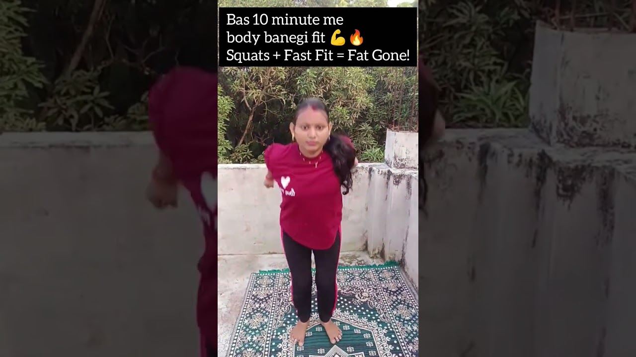Doli Taro Dhol Baje Beat Pe Squats + Fast Fit Workout 🔥 Dance Fitness At Home