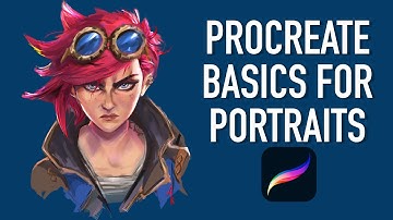 My Secrets to Drawing Portraits on Procreate - Digital Art Tutorial