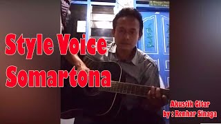 Fingerstyle, SO MARTONA - STYLE VOICE ( AKUSTIK BY : RENHARD SINAGA )