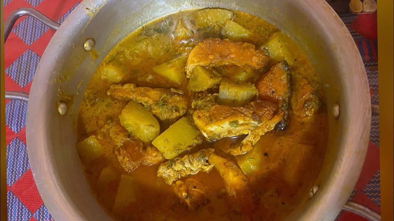 মুখে লেগে থাকার মতো ভাজা মাছ দিয়ে পেপে রান্না || Mouthwatering Papaya with fry fish curry recipe ||