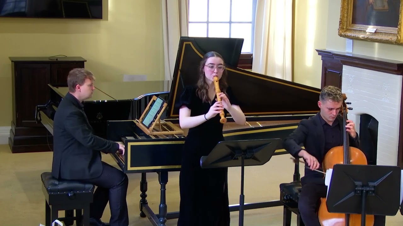 Hasse Sonata in B flat major: Cantata per Flauto, I. Allegro - Anna