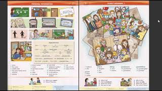 Word by word Picture Dictionary Part 1 and 2 Personal inf and Family Memners 1