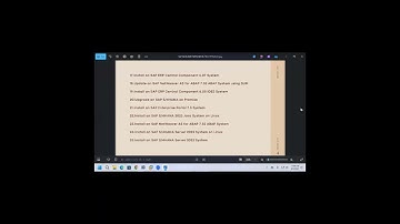 SAP BASIS IMPLEMENTATION PROJECTS - 2025