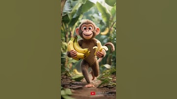 Monkey Steals Bananas and Hurts Corgi — Orange Cat’s Rocket Banana Tree Trap Explodes! 🐒🍌🚀  #cutdog