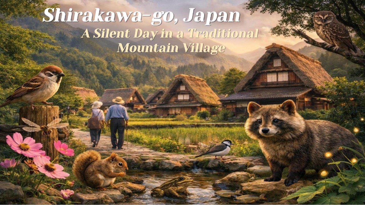 Shirakawa-go, Japan: A Silent Day in a Traditional Mountain Village