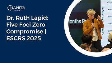 Dr. Ruth Lapid: Five Foci Zero Compromise | ESCRS 2025