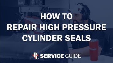 How To Replace High Pressure Seals | CNC Sawjet Service