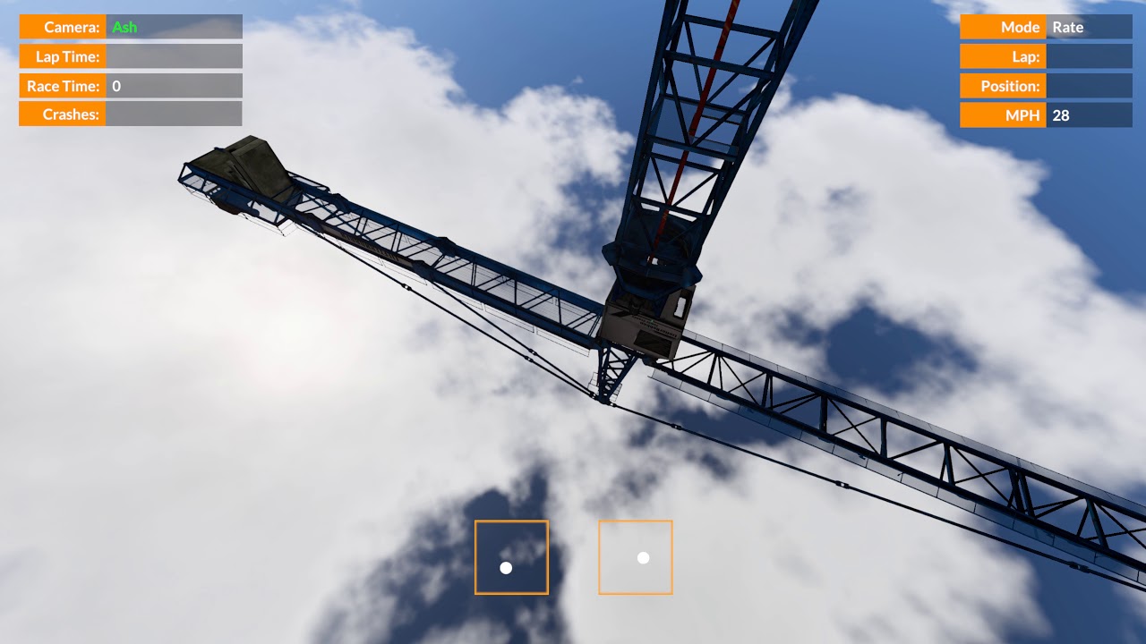 Flight Training - Flying upside down around an object