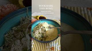 High Protein Rice Bowl | Creamy Paneer Rice Bowl | Easy High-Protein Veg Meal #Shorts #ricebowls