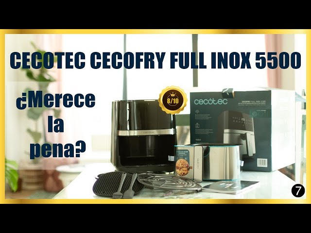 Cecofry Full Inox 5500 Pro Freidora sin aceite Cecotec