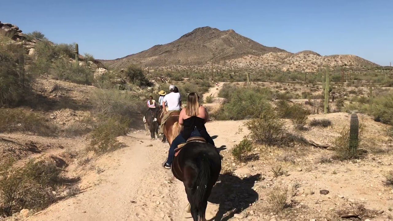 Arizona Stables Horse Trail Ride- 2021