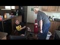 Pickleboy breaks grandpas chair