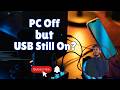 PC Off but USB Still On? Disable USB Power in BIOS ⚡