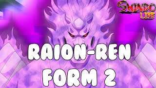 Raion-Ren Form 2 (NEW MODE) UPDATE COMING TO SHINDO LIFE! | Shindo Life