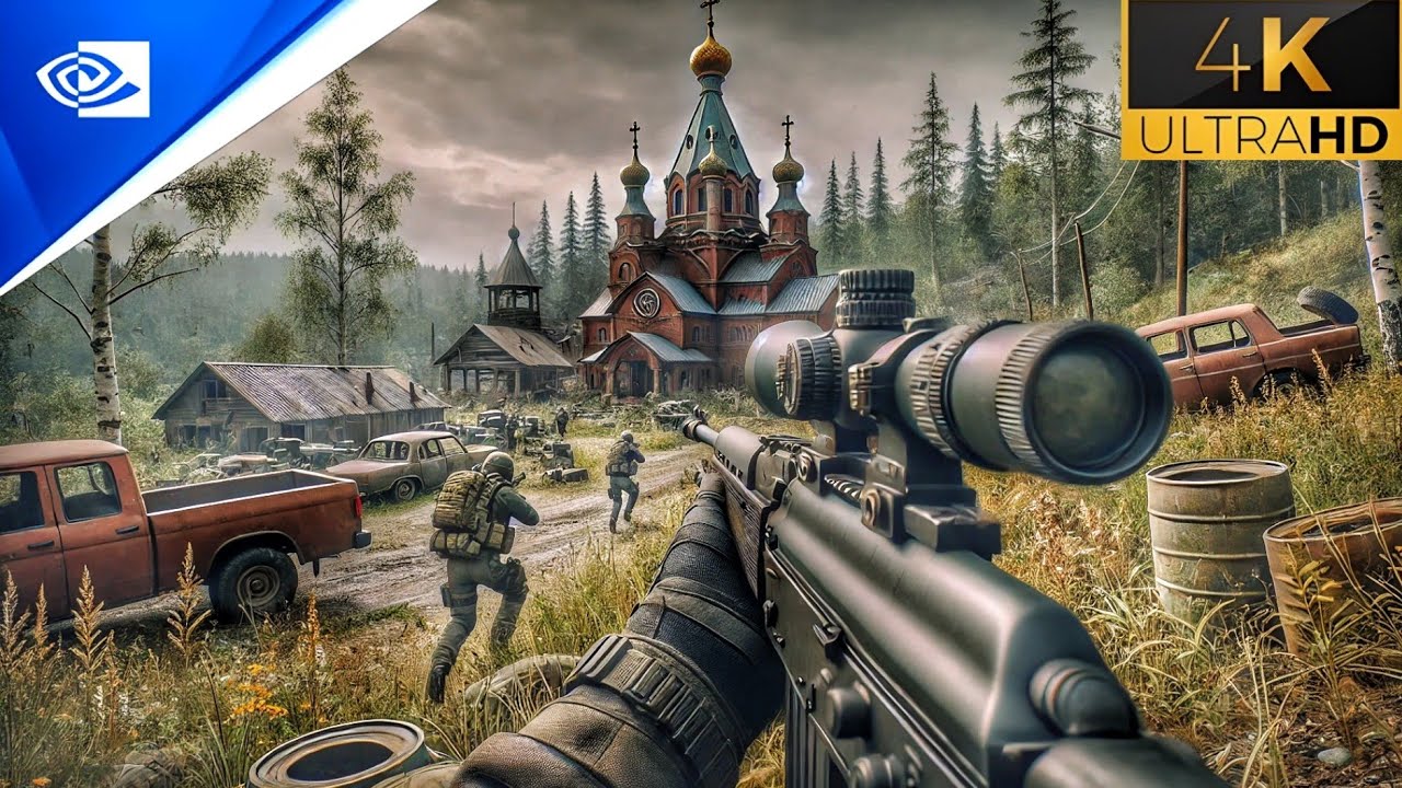 Heat - Call of Duty 4 Modern Warfare | Ultra Realistic Graphics [4K 60FPS] Gameplay #10